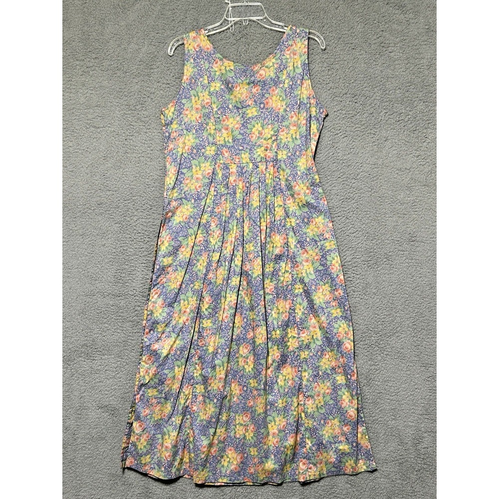 New April Cornell Pudding‎ Shop Womens Size 3 Cottagecore Prairie Dress Floral - Picture 9 of 9
